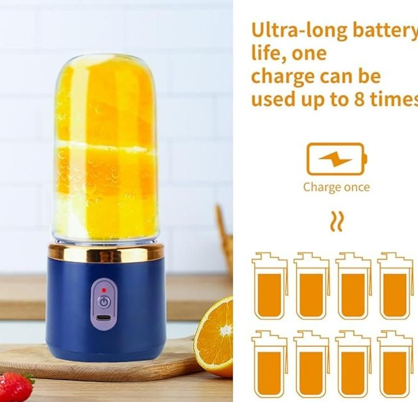 Small Portable Juicer - Perfect Personal Juicer Cup for On-the-Go