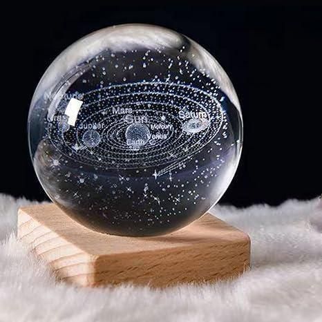 3D Crystal Lamp Ball - Premium LED Decorative Night Light