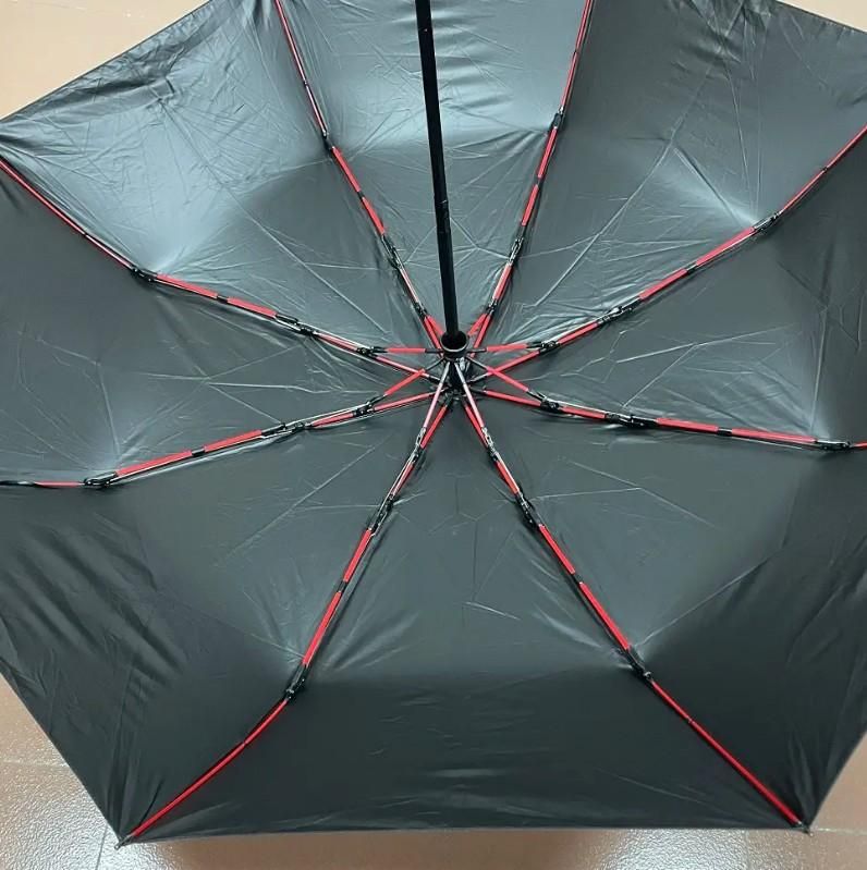 Auto On Off Radium Umbrella - Compact Automatic Open Close Travel Umbrella with LED Light Strip