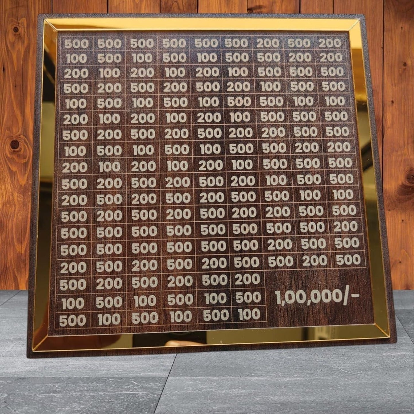 Wooden Savings Challenge Piggy Bank - Transform Your Saving Habits