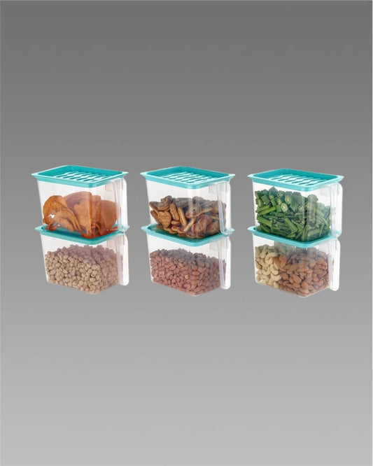 Unbreakable blue kitchen storage basket 1000ml capacity
