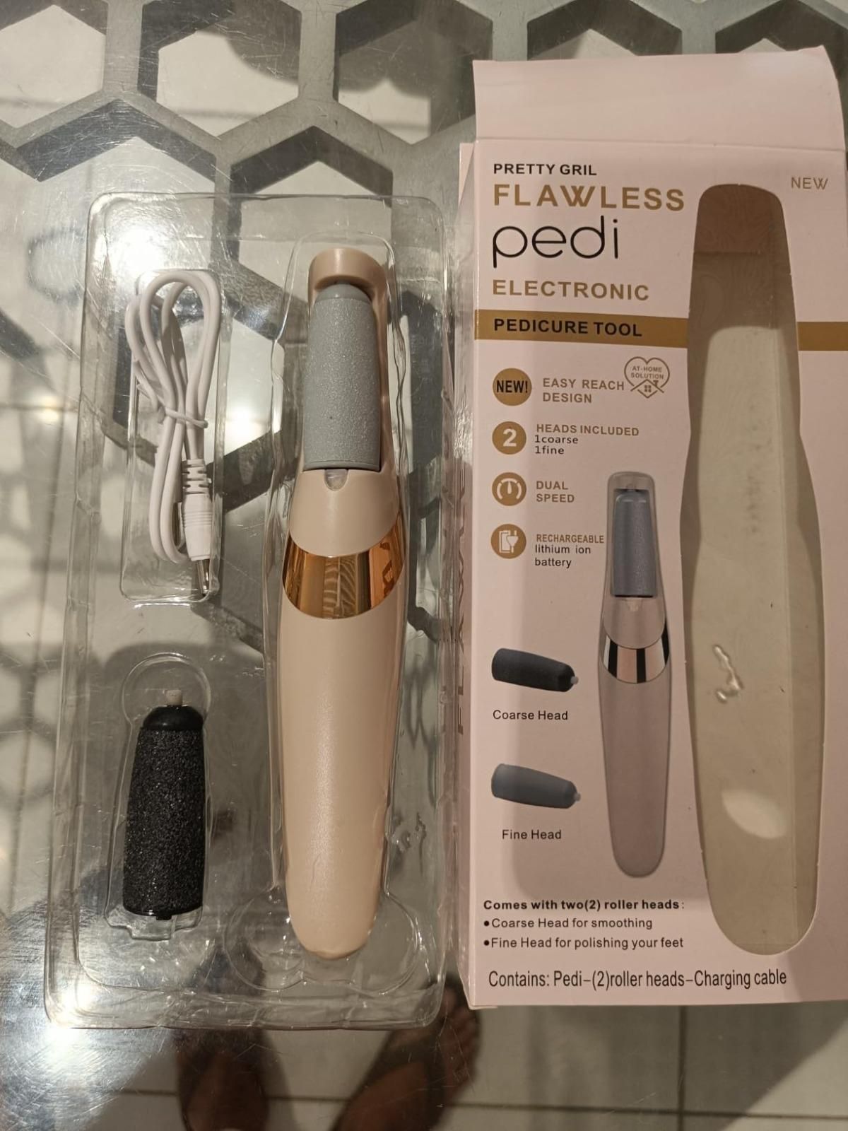 Rechargeable Electric Callus Remover for Smooth Feet