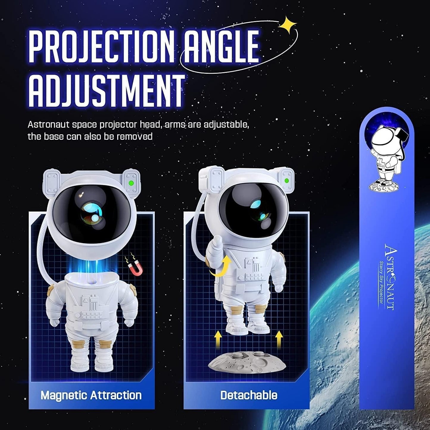 Astronaut Galaxy Projector - Create Your Own Cosmic Adventure