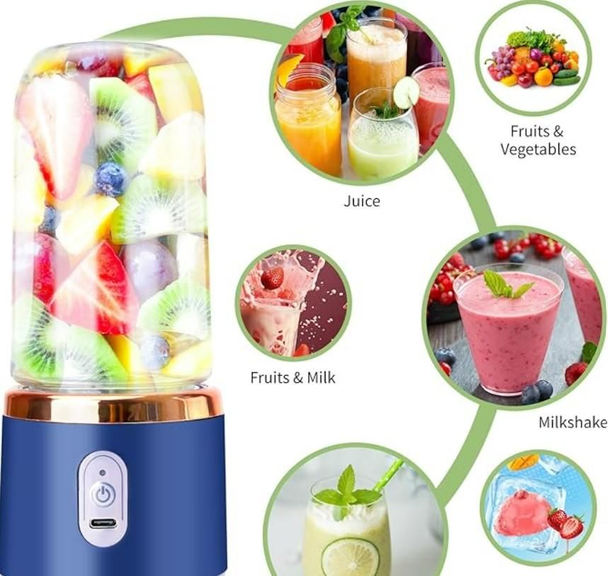 Small Portable Juicer - Perfect Personal Juicer Cup for On-the-Go