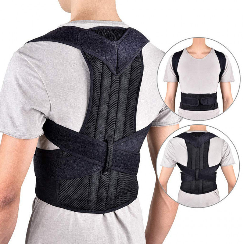 Posture Corrector Belt for Men & Women – Adjustable Back Support for Daily Comfort